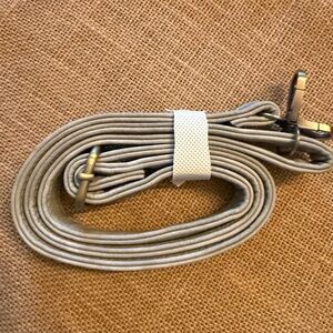 Stylish Gray Crossbody Bag Strap